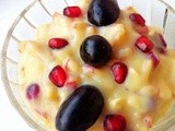 Fruit custard / fruit salad