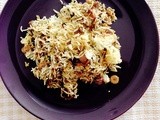 Mushroom biryani