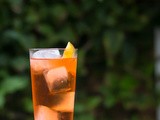 Aperol Tequila Swizzle Cocktail
