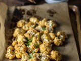 Spicy Roasted Cauliflower with Sriracha & Sesame