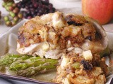 Apple-Fig Stuffed Chicken Breasts