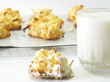 White Chocolate Almond Macaroons