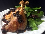 Trigger Warning:                                                                                   This Fatty, Slutty Duck Confit with Brown Sugar Balsamic Cherries May  Require You to Seek a Safe Space