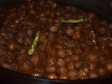 Amristari Chole (Chick pea) Curry
