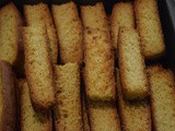 Cake Rusk ( An Indian Biscotti)