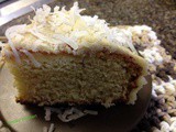 Coconut Cake with Coconut Cream cheese Frosting
