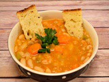 Greek Bean Soup with Carrots and Celery (Fasolada)