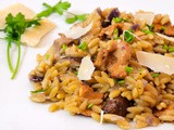 Risotto-style Orzo with Wild Mushrooms (Kritharoto)