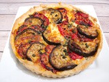 Roasted Eggplant and Tomatoes Tart