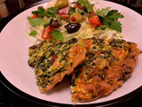 Spinach and Leek Frittata with Feta
