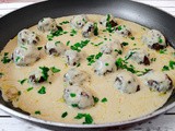 Swedish Meatballs in a Creamy White Sauce