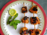 Afghani Chicken Kebab #AtoZChallenge