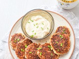 Eggless Keto Cauliflower Fritters