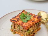 Keto Paneer Steak with Spiced Cauliflower Rice