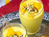 Mango Lassi | Yogurt Mango Smoothie