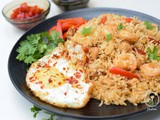Nasi Goreng | Indonesian Fried Rice with Shrimp