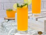 Orange Mojito Mocktail