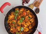 Restaurant Style Kadhai Paneer