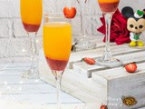 Strawberry Sunset Mimosa