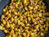 Yam Stir Fry| Chena Mezhukkupuratti