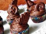 Chocolate Cupcakes with Chocolate Butter-cream Frostng