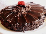 The Best Eggless Chocolate Truffle Cake Ever