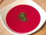 Beetroot, Lime and Wasabi Soup