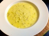 Leek, Potato and Blue Cheese Soup