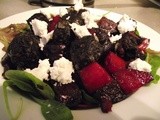 Warm Beetroot and Black Pudding Salad
