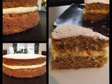 Weekly Bake Off : Farmhouse Orange Victoria Sandwich