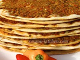 Lahmacun-Pizza turque