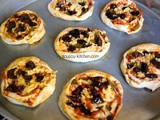 Mini Pizza schneck à la Marocaine