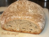 Recette pain allemand خبز الماني Pain blé complet