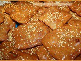 Rghayef aux amandes et miel – رغايف باللوز و العسل