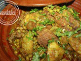 Tajine d’agneau aux artichauts طاجين بالقوق