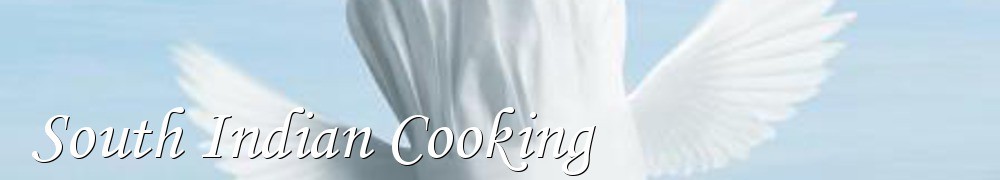 Very Good Recipes - South Indian Cooking