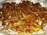 Crispy Okra fry / Vendakai fry