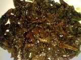 Dried Anchovies Fish Fry / Nethili karuvadu Varuval