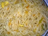 Spicy Egg Noodles with Vegetables