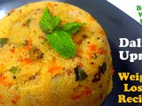 Dalia Upma - Broken Wheat Upma - Cracked Wheat Upma - Daliya for weight loss recipe