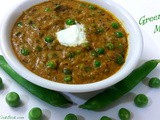 Green peas masala north indian recipe