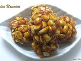 Kadalai urundai recipe, peanut balls with jaggery - verusenaga pappu undalu