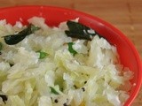 Cabbage Poriyal