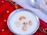 Coconut rice payasam