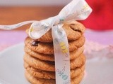 Eggless chocolate chip cookies