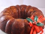 Eggless fruit and nut cake