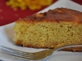 Eggless Mango Cake