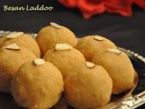 Microwave Besan Ladoo