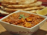 Paneer Butter Masala - Restuarant Style