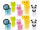 10-Piece Bento Animal Food Picks and Forks $3.05 Shipped